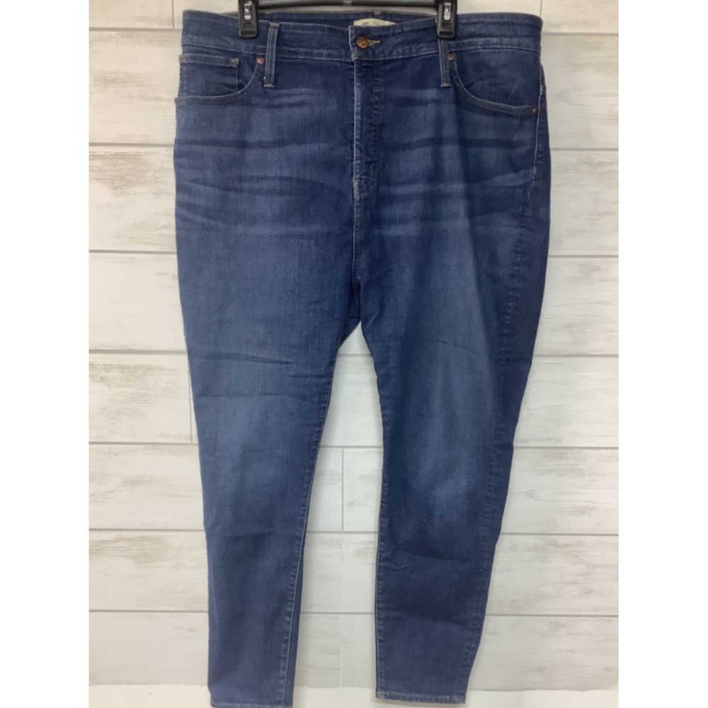 Madewell Jeans Women's Size 35 Blue Denim Classic Skinny Curvy High-Rise